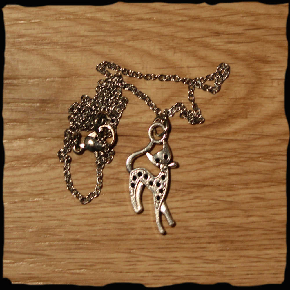 Chaînette chaine medaillon avec pendentif chat animaux en métal argenté or québec canada