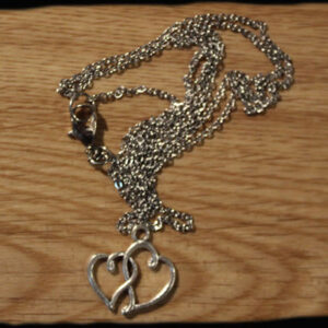 Chainette double coeur A76