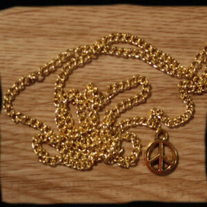 Chainette petit peace love O86