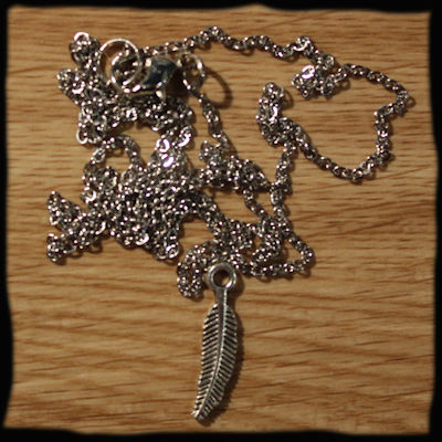 Chainette plume sans oiseau A209