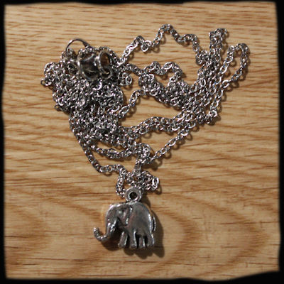 Chainette l'éléphant solitaire A277