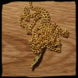 Chainette belle petite plume O207